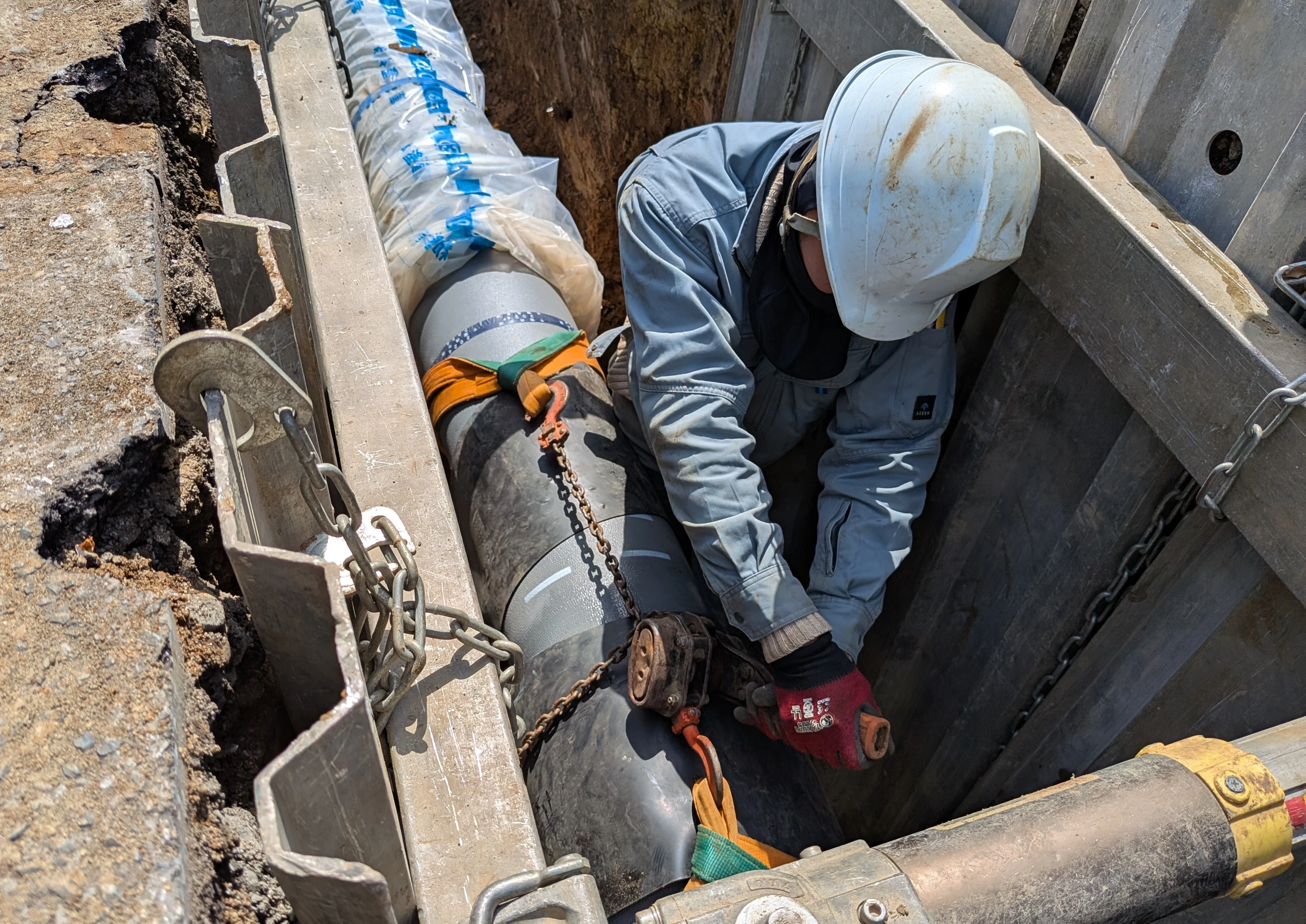 水道工事に飛び込むことで自分の手で未来を創り出し、豊かな人生を！