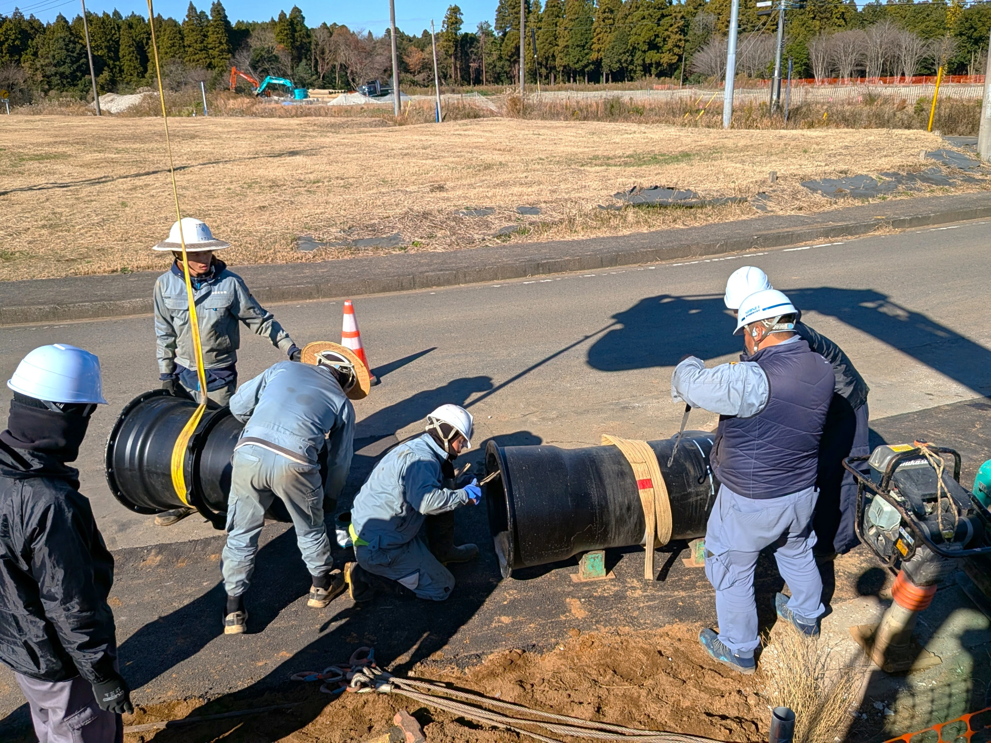 あなたの力で水道工事を守る！
