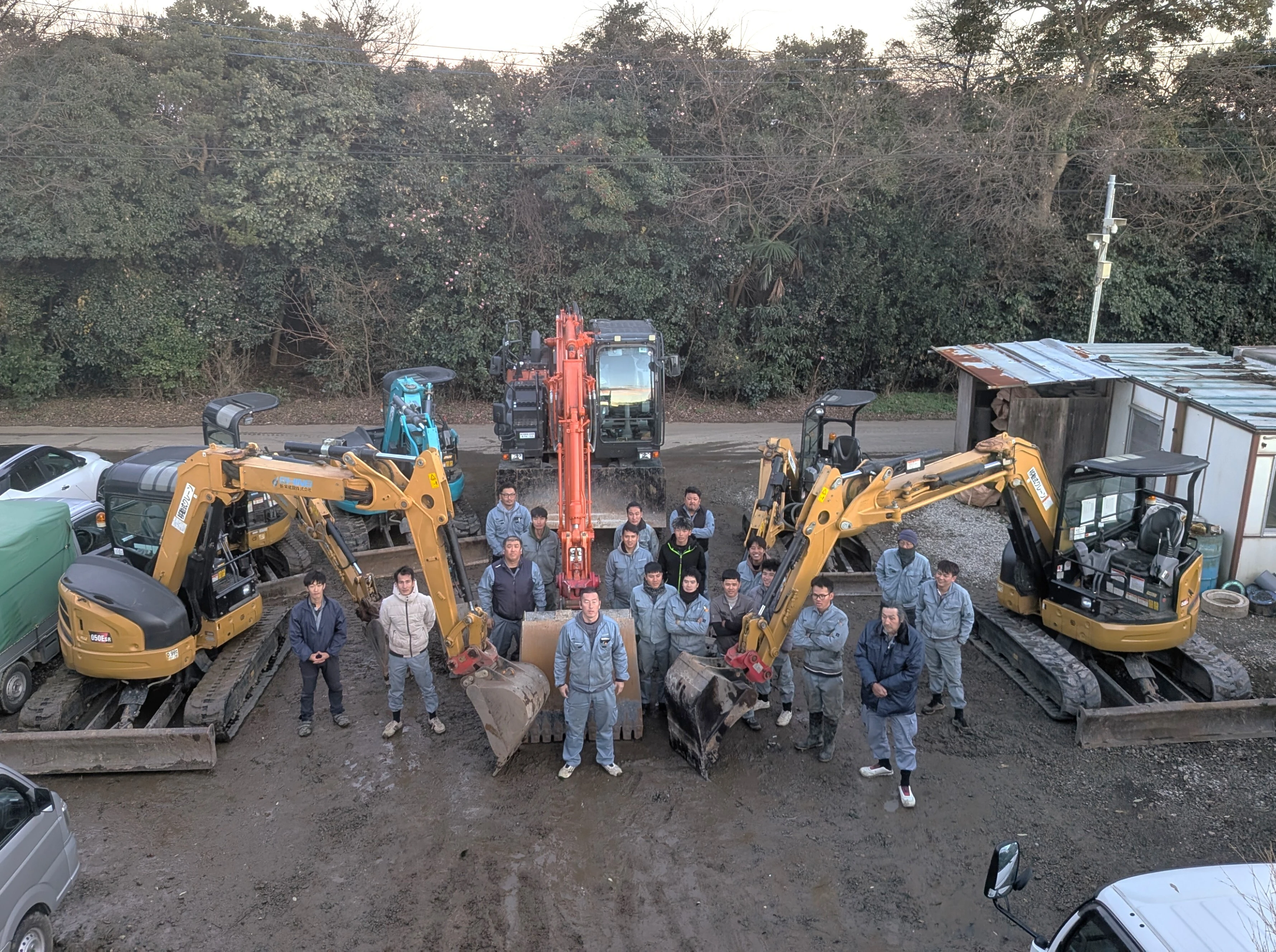 水道工事チームで、新たな仲間を募集中！あなたもこの一員になりませんか？