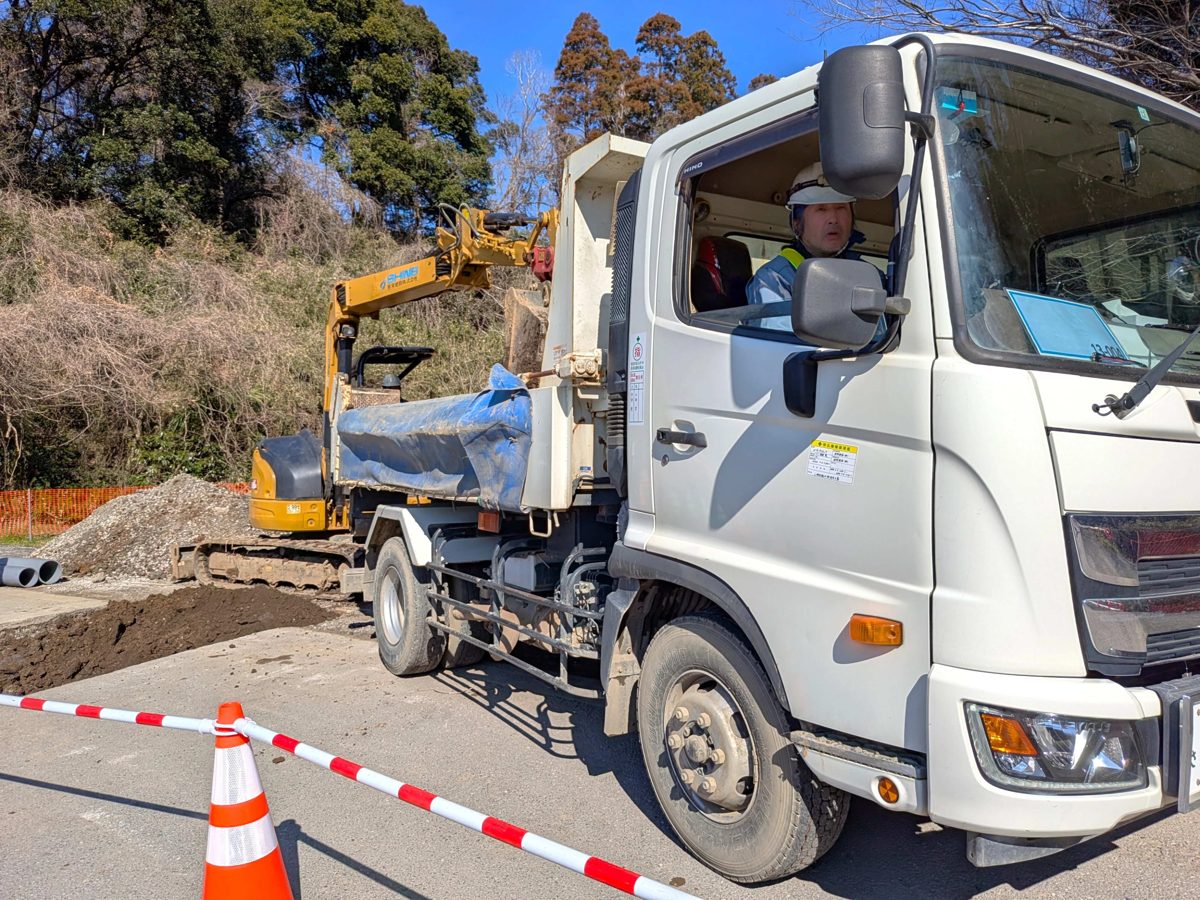 水道工事の現場でダンプ運転手のスキルを最大限に発揮しよう！