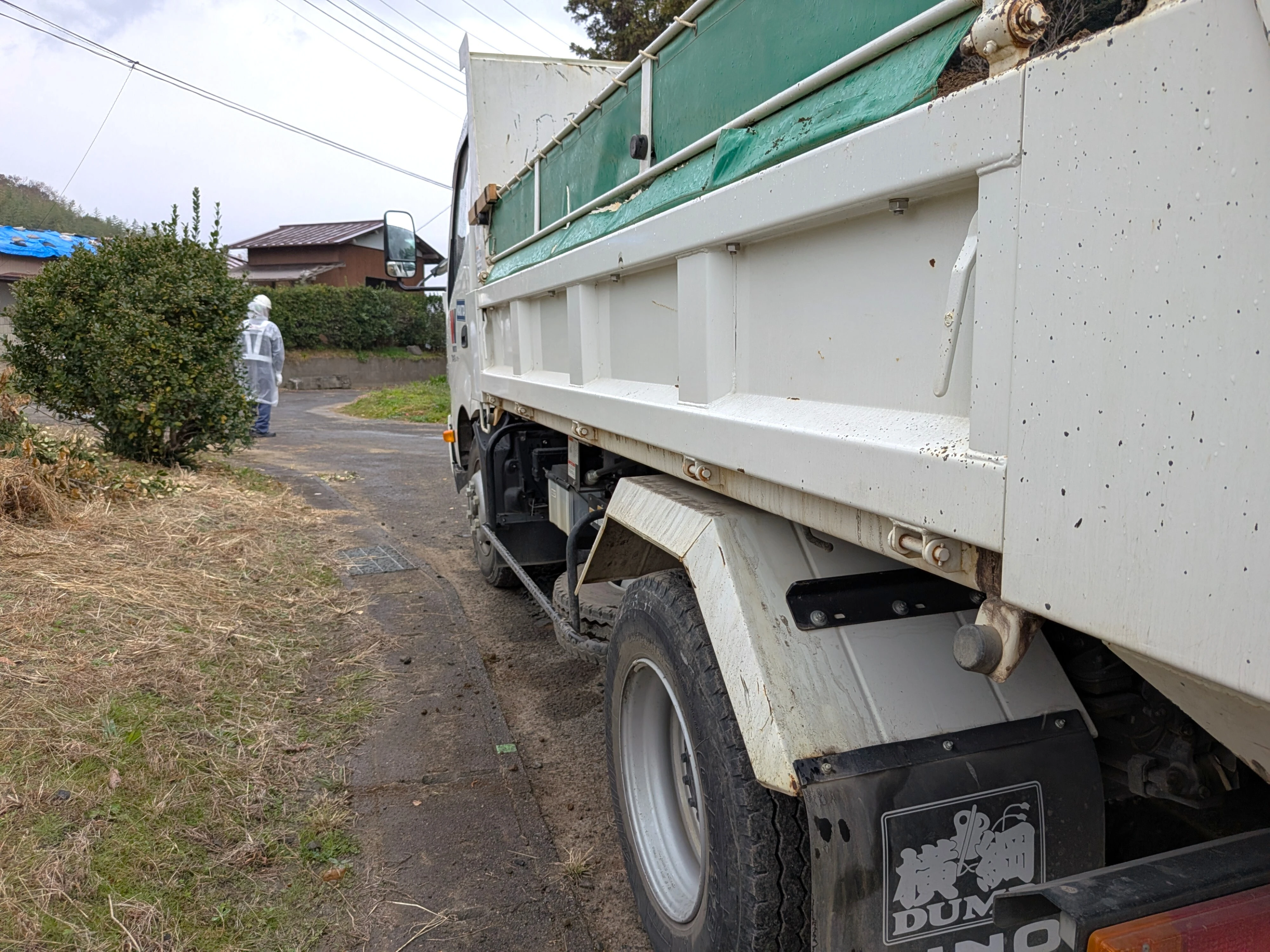 水道工事業界でのダンプ運転手としての成長