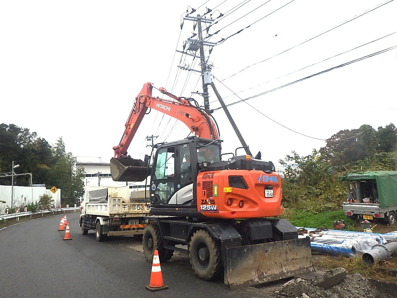 未経験から安心して始められる公共水道工事の運転手職！資格取得支援あり！